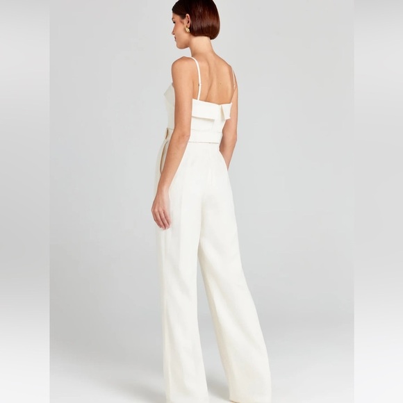 Nadine Merabi Michelle White Jumpsuit - Picture 2 of 16